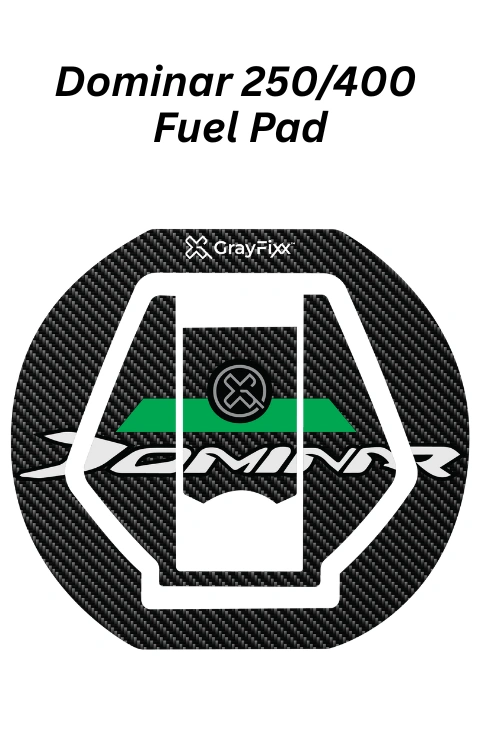 Dominar 250/400 Fuel Pad | Premium 3D Gel Fuel Pad, Pack of 1